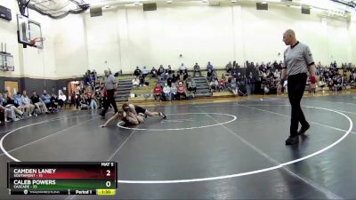 126 lbs Semis & Wb (16 Team) - Caleb Powers, Cascade vs Camden Laney, Southmont