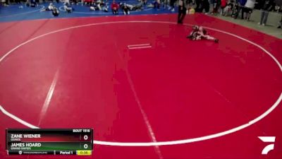 80 lbs Quarterfinal - Zane Wiener, Osakis vs James Hoard, Grand Rapids