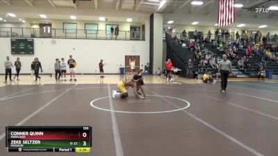 133 lbs Quarterfinal - Zeke Seltzer, Missouri vs Conner Quinn, Maryland