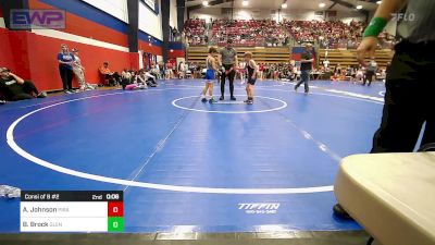 70 lbs Consi Of 8 #2 - Jake Potts, Wagoner Takedown Club vs Johnathon Primeaux, Henryetta Knights Wrestling Club