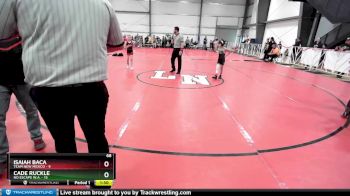 68 lbs Rd# 2 10:30am Friday - Cade Ruckle, No Escape W.A. vs Isaiah Baca, Team New Mexico