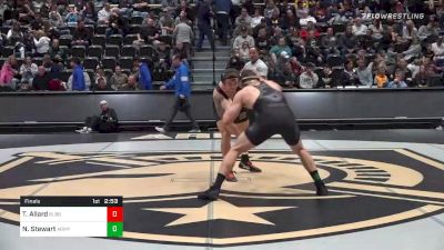 184 lbs Final - Trevor Allard, Bloomsburg vs Noah Stewart, Army