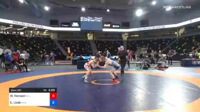 61 kg Consolation - Wyatt Henson, BullTrained Wrestling vs Ethan Lizak, New York Athletic Club