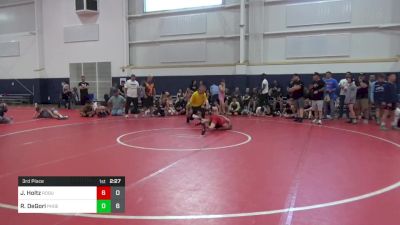 80 lbs 3rd Place - Jaxon Holtz, Rogue W.C. (OH) vs Ryan DeGori, Phoenix W.C.