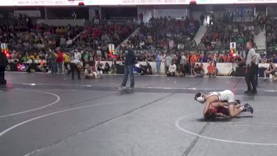 110 lbs Champ. Round 1 - Ben Busch, Manhattan vs Ried Wilson, Tonganoxie Wrestling Club