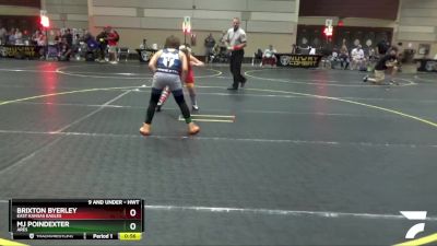 Champ. Round 1 - Brixton Byerley, East Kansas Eagles vs Mj Poindexter, Ares