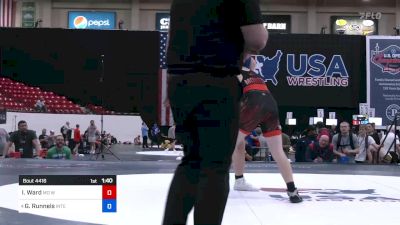 85 kg Cons Semis - Isaac Ward, MO West Championship Wrestling Club vs Gage Runnels, Interior Grappling Academy