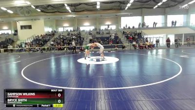 184 lbs Semifinal - Sampson Wilkins, Castleton vs Bryce Smith, Oswego State