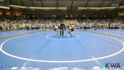 100 lbs Consi Of 8 #2 - Jason Postma, Team Tulsa Wrestling Club vs Talan Tucker, Lions Wrestling Academy