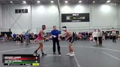 160 lbs Round 1 (4 Team) - Matteo Noronha, Rebellion vs Anthony Juarez, Team Germantown