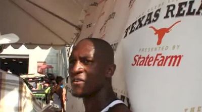 Gerald Phiri 1st 100 2011 Texas Relays