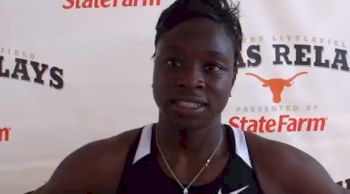 Jeneba Tarmoh TAMU 100 champ sub 11 2011 Texas Relays
