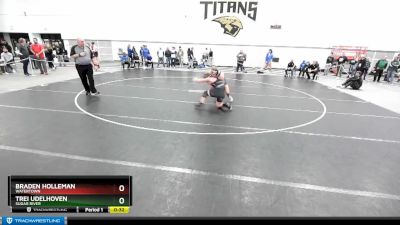 175 lbs Cons. Round 6 - Trei Udelhoven, Sugar River vs Braden Holleman, Watertown