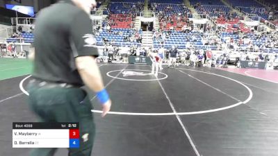 120 lbs Rnd Of 128 - Vinny Mayberry, Iowa vs Dominic Barrella, Connecticut