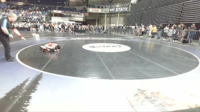 63 lbs Cons. Round 4 - Cameron Jackson, Fife Thunder Wrestling vs Ole Massey-O`Hanlon, NWWC