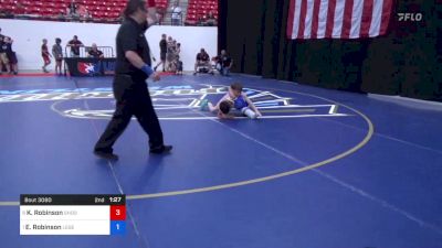 31 kg 3rd Place - Kyler Robinson, Shootbox Wrestling Club vs Easton Robinson, Legends Of Gold Las Vegas