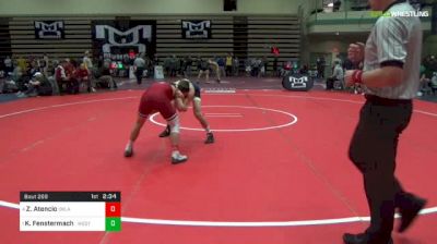 125 lbs Rr Rnd 3 - Zach Atencio, Oklahoma vs Kj Fenstermacher, West Virginia