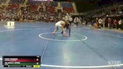 170 lbs Cons. Semi - Cole Radenz, Bismarck Century vs DeJarius Jones, Minot