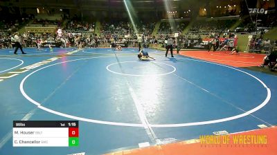 96 lbs Round Of 16 - Mason Houser, Sebolt Wrestling Academy vs Conner Chancellor, Salina Wrestling Club