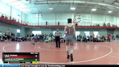 106 lbs Cons. Round 2 - Charles Hutchison, Cascade Middle School vs Cale Thomas, Prodigy