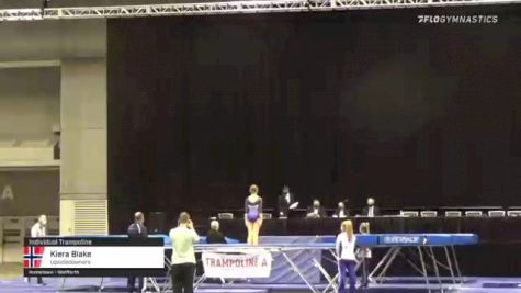 Kiera Blake - Individual Trampoline, Upsidedowners - 2021 USA Gymnastics Championships