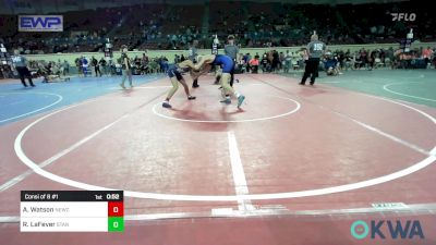 106 lbs Consi Of 8 #1 - Aden Watson, Newcastle Youth Wrestling vs Rooney LaFever, Standfast