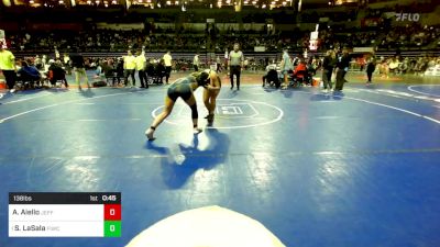 138 lbs Quarterfinal - Alyssa Aiello, Jefferson Township vs Sophia LaSala, Fiwc