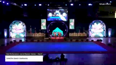 Satellite Beach Seahawks [2020 Pom Performance - Junior Peewee - Dance Day 2] 2020 Pop Warner National Cheer & Dance Championship