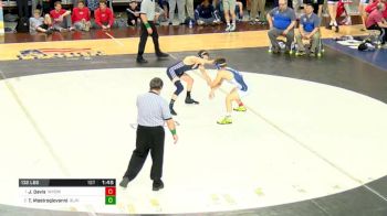 132 final, Travis Mastrogiovanni, Blair Academy vs Jack Davis, Wyoming Seminary