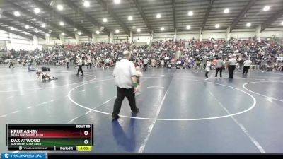 42 lbs Quarterfinal - Krue Ashby, Delta Wrestling Club vs Dax Atwood, Southern Utah Elite