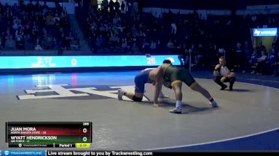 285 lbs Wyatt Hendrickson, Air Force vs Juan Mora, North Dakota State