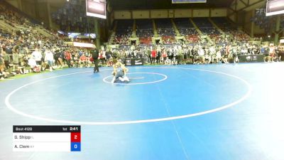 126 lbs Rnd Of 128 - Gauge Shipp, Illinois vs Anthony Clem, New York