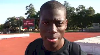 Ameachi Morton 1st place, 400H at the 2011 Cal Stanford Big Meet