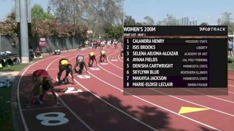 Women's 200m, Finals 1