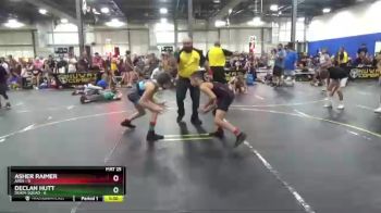 91 lbs Round 2 (6 Team) - Asher Raimer, Ares vs Declan Hutt, Death Squad