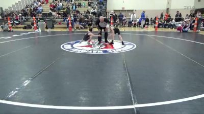 50 lbs Semifinal - Logan Schulz, Hammer Time Wrestling Academy vs Miles Artmann, New Prague