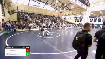 133 lbs Round Of 32 - Donovan Chavis, St. Peter's Prep vs Kyler Roesener, Quakertown