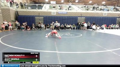 85 lbs Champ. Round 1 - Matthew McNulty Ii, Suples vs Ryott Rehfeld, Idaho Gold