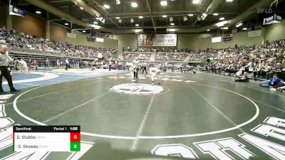 2A 126 lbs Semifinal - Dierk Skewes, Duchesne vs Dreyden Stubbs, Kanab