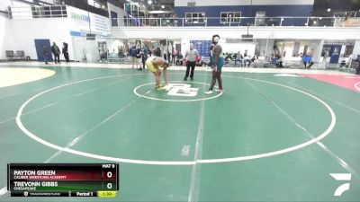 288 lbs Round 5 - Trevonn Gibbs, Chesapeake vs Payton Green, Caliber Wrestling Academy