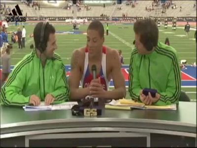 Adonis Saunders boys adidas GS 100 champ 2011 Kansas Relays