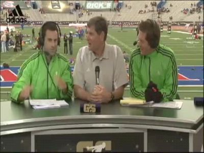 Jim Ryun in the booth part 2 at the 2011 Kansas Relays