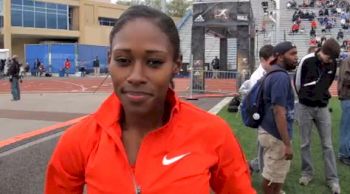 Sheena Tosta 400H champ 2011 Kansas Relays