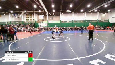 118 lbs Consi Of 4 - Rocco Futia, Wallkill vs Liam English, Cobleskill-richmondville