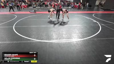 150 lbs Cons. Round 3 - Braden Skaife, Prairie Du Chien vs Nolan Goehring, Random Lake