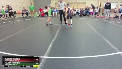 68 lbs Round 2 (8 Team) - Mason Horner, Contenders WA vs Tucker Wilson, Elevate Wrestling