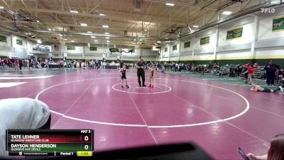 55 lbs Cons. Semi - Tate Lehner, Glasgow Wrestling Club vs Dayson Henderson, Glendive Mat Devils