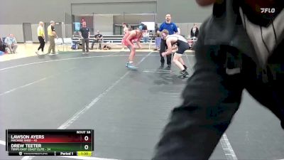 160 lbs Round 8 (10 Team) - Lawson Ayers, Machine Shed vs Drew Teeter, Terps East Coast Elite