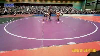 100 lbs Round Of 32 - Julian Almanza, Merced Bears WC vs Chance Mattox, Ascend Wrestling Academy