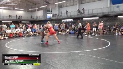 220 lbs Quarters & 1st Wb (16 Team) - Elijah Mathis, Short Time WC vs Brandon Johnson, Indiana Outlaws